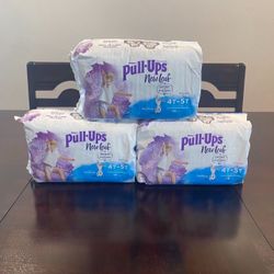 Huggies Pull-ups New Leaf 3T-4T&4T-5T Bundle $20 For 3 Packs Firm