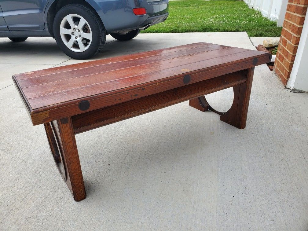 Coffee Table Nautical Hand Crafted From A Ship Door
