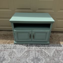 Beautiful Blue Tv Stand/night Stand 