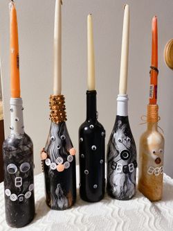 Helloween candle holder