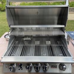 LION GRILL PLUS INSTALL AND HAUL AWAY OF OLD GRILL 
