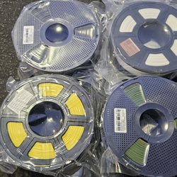 Lot of 4 PLA 3D Printer Filament 1.75mm 1KG Spools ELEGOO & PLA Pro Mixed