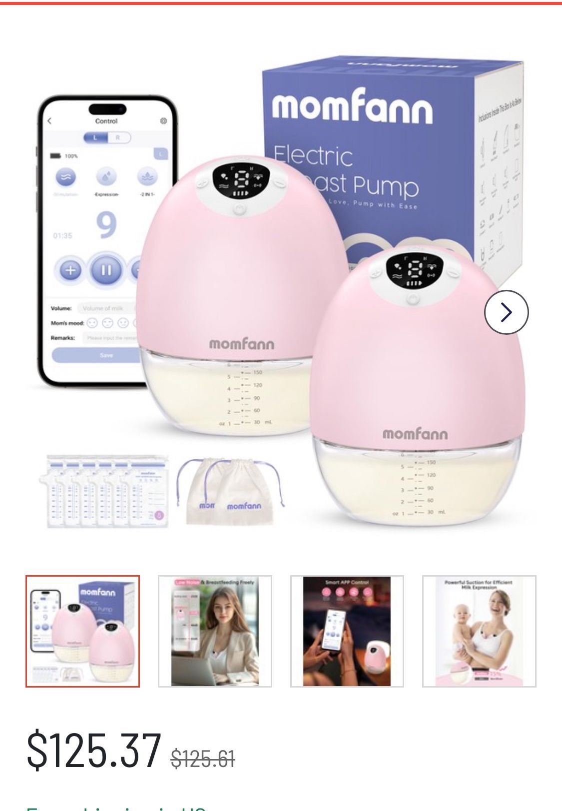 Breast Milk Pumper