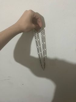 Silver Figaro Chain Necklace