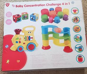 Playgo Baby Concentration Challenge 4 in 1