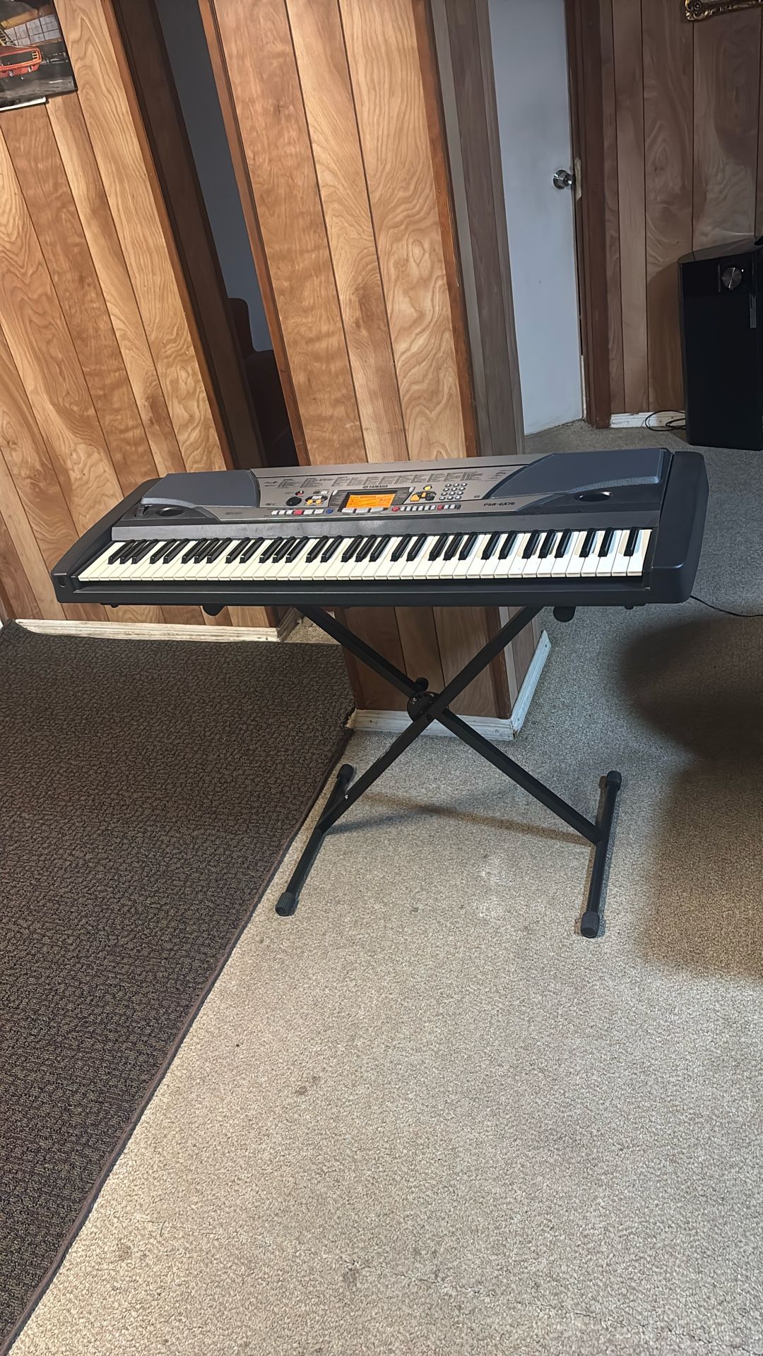 Yamaha PSR-GX76 Workstation Keyboard Piano Synth MIDI 76 Keys with Power Supply
