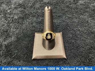 Men's Ring - Yellow Gold 14k (.585) 6.1 grams Size 8