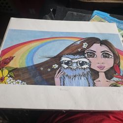 2014 Emily Drawing/Painting By Jonerzart