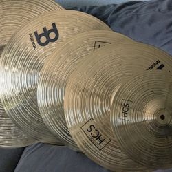 New 5 - Piece Meinle Cymbals Set