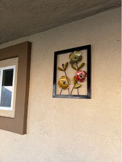 Garden decor metal flowers (Cheyenne & Coleman)