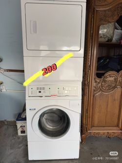 Speed Queen Stacked Washer & Dryer – $200