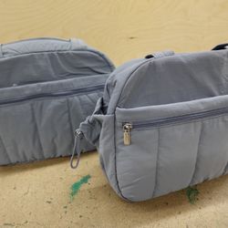 BAGSMART Water-Resistant Travel Duffel Gym Bag – Gray