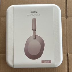 Sony WH-1000XM5 Premium Noise Canceling Wireless Headphones, Auto NC Optimizer, 30-Hour Battery, Alexa Voice Control, Smoky Pink