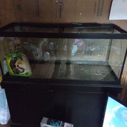 75 Gallon Tank Led And Fish Tank Table  
