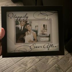 Happily Ever After Picture Frame 