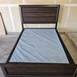 Queen Bedframe & Boxspring