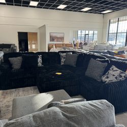 Fluffy Sectional 