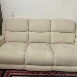 2 reclining sofas + recliner chair set