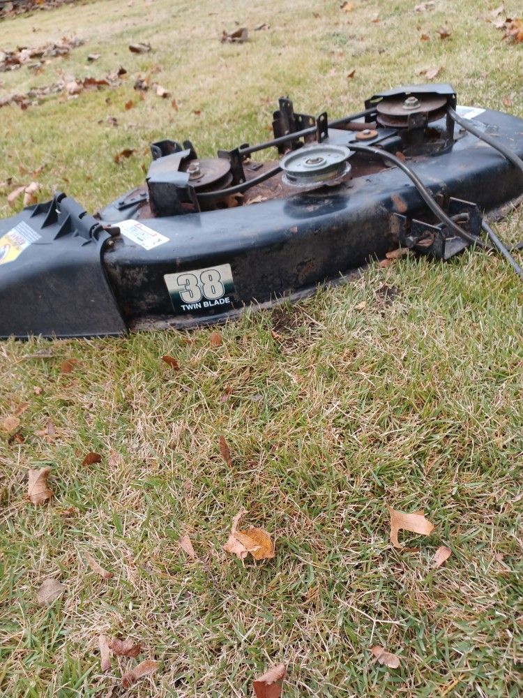 38 Inch Lawn Mower Tractor Deck