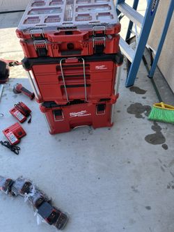 Milwaukee Tools And Pack out