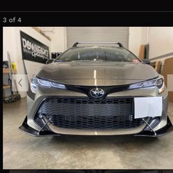 2019-2023 Toyota Corolla Hatchback Front Splitter