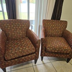 Accent Chairs – Good Condition- Set of 3