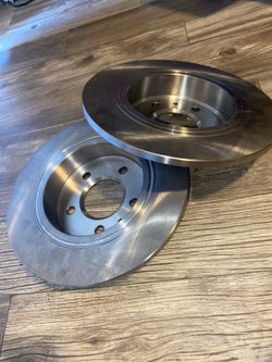 Premium vented front disc brake rotors