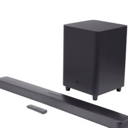 Bar 5.1 - Soundbar with Built-in Virtual Surround, 4K and 10in. Wireless Subwoofer 2019 Model - JBL