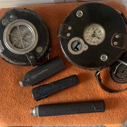 Vintage Security Detex / Patrol Round Devices