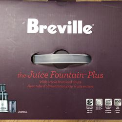 BRAND NEW - Breville Juice Fountain Plus