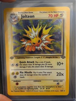 Jolteon 1st Edition MP