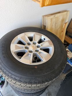 Stock Chevy wheels