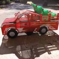 Christmas Truck Yard Decor