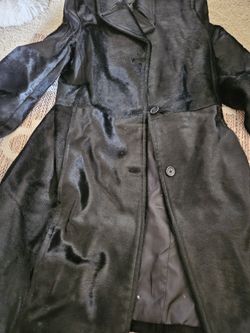 COACH Women's MOHAIR COAT SIZE MEDIUM