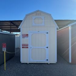 Lofted 8x12 Shed – Perfect for Storage!