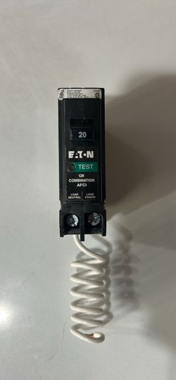 Eaton 20 Amp 120/240 V Type QB 1020caf