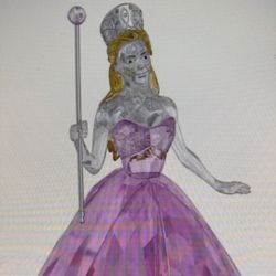Swarovski Crystal Wicked Glinda Figure In Box