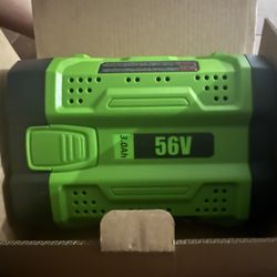 Battery 3.0 Ah replacement battery 56 volt power tool