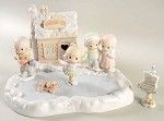 Skating Pond Collector's Set - Precious Moment Figurine
