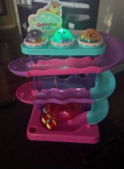 Light Up Rolling Ball & Racing Car Ramp. Pick Up in Van Nuys.