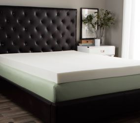 Queen Bed 4” Foam Topper
