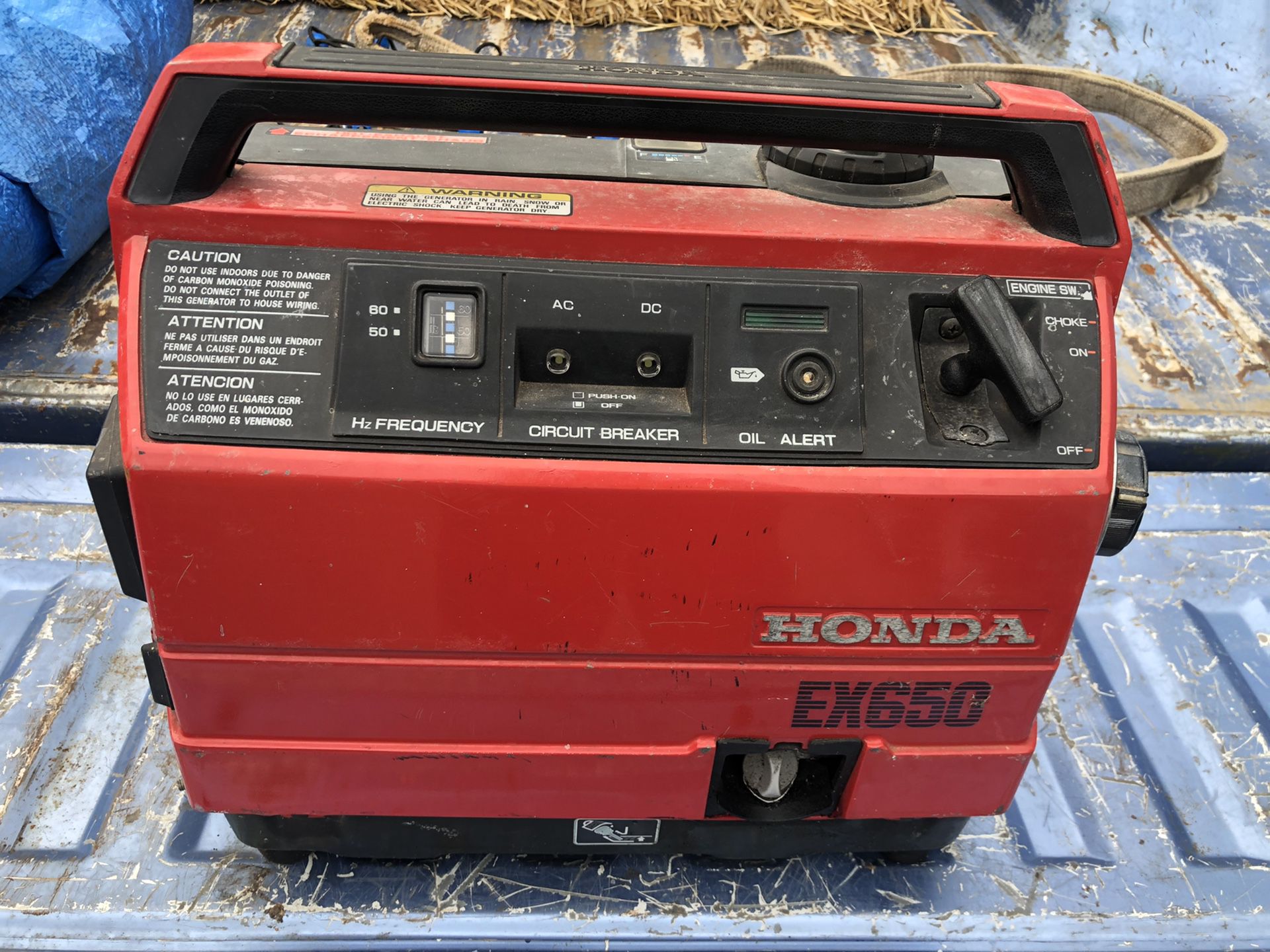 HONDA EX650 GENERATOR