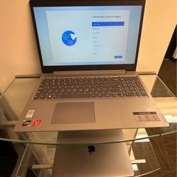 15” Lenovo Ideapad RYZEN Windows 11 Laptop (ready to use)