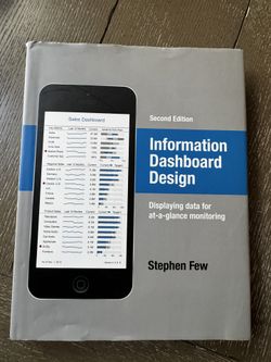 Book || “Information Dashboard Design” by Stephen Few – Data Visualization for Decision-Makers