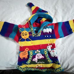 Children’s Peruvian Sweater  12 months 