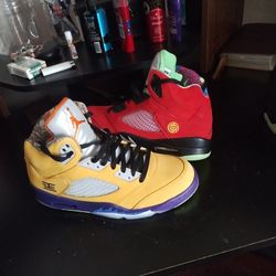 jordan"What The" 5s 