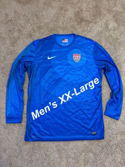 🔥 NIKE USMNT Vapor Long Sleeve Soccer Jersey Men's XXL 🔥