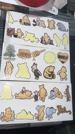 Winnie the Pooh baby shower items