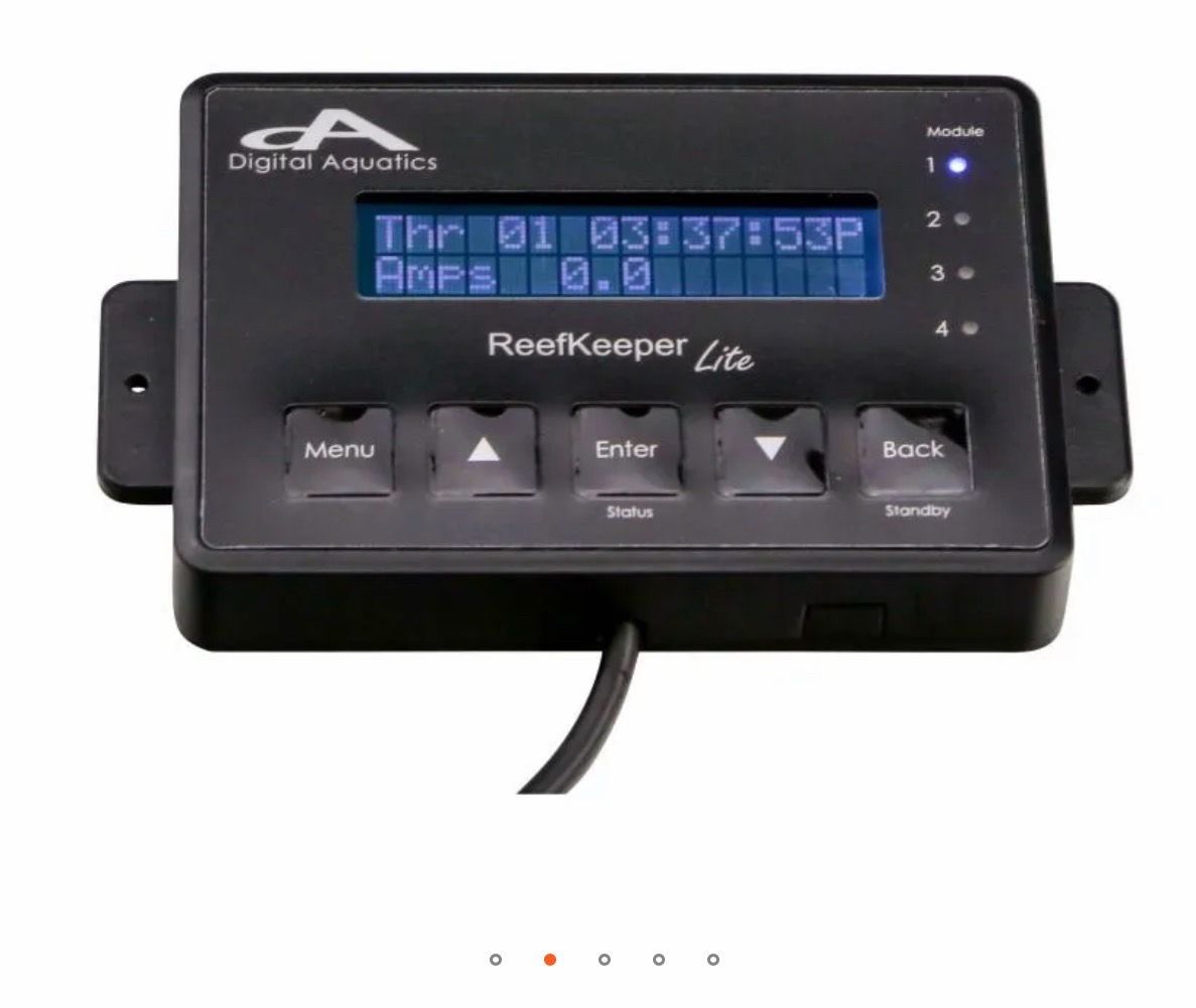 Aquarium controller - digital aquatics reef keeper lite