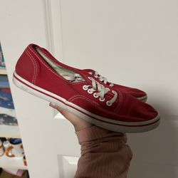 Red Vans 